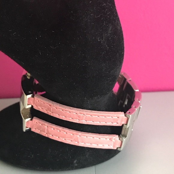 Tommy Hilfiger Pink/Silver Retro Watch 99ft. Water Resistant! - Picture 3 of 8